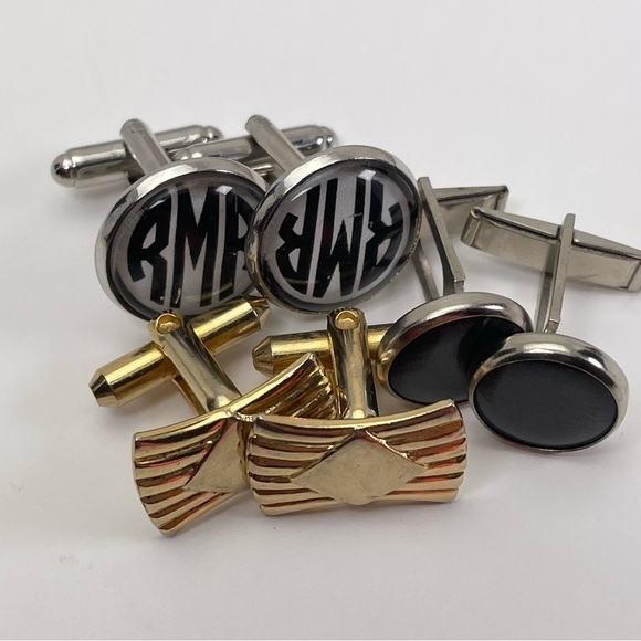 Gatsby Style Cuff Link Lot - Picture 2 of 8